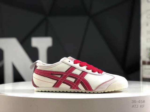 亚瑟士 Onitsukatiger 鬼冢虎 Mexico 66 经典低帮休闲板鞋 尺码：36 37 37.5 38 39 39.5 40 40.5 41.5 4