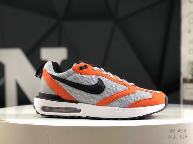 原150降130 公司级带半码 耐克 Nike Air Max Dawn 黎明系列低帮气垫百搭休闲运动慢跑鞋 采用柔软翻毛皮和透气梭织材料打造利落鞋面 中底和鞋