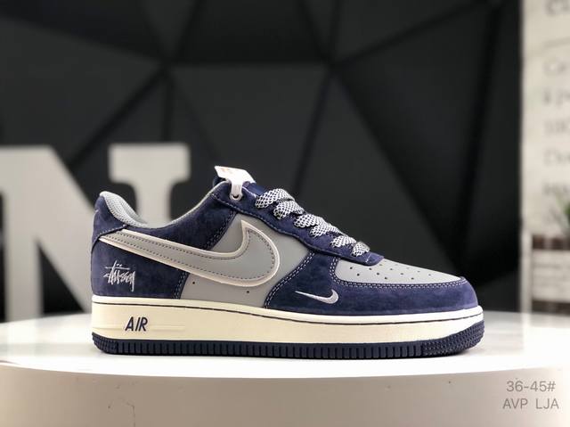 公司级带半码 耐克 Nk Air Force 7 Low 李维斯联名-空军一号低帮休闲板鞋 货号：Sj6698-007 原楦头原纸板 原装鞋盒 定制五金配件 内