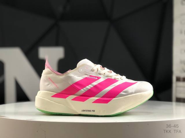 Ad 阿迪 Adiero Adios pro 4 M 马拉松 网面超轻透气跑步鞋 货号：Jr6365 尺码 ：36 36.6 37 38 38.5 39 40