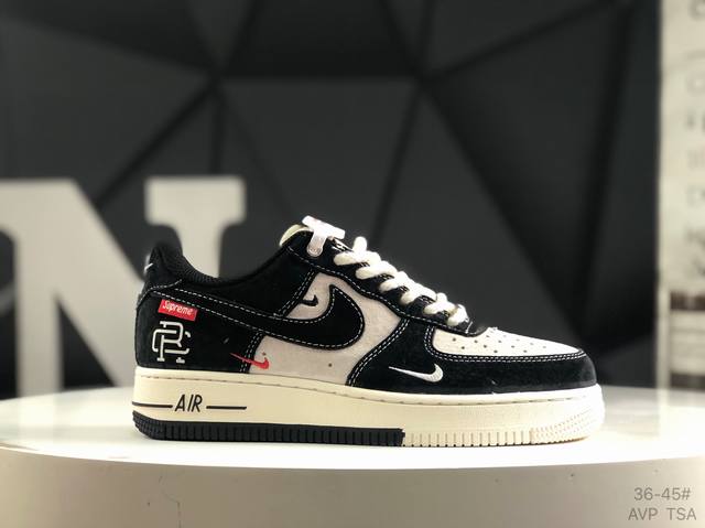公司级带半码 耐克 Nk Air Force 7 Low 李维斯联名-空军一号低帮休闲板鞋 货号：Sj6698-019 原楦头原纸板 原装鞋盒 定制五金配件 内