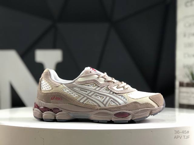 亚瑟士 Asics Gel-Nyc 纯原版本 亚瑟士运动休闲透气专业跑鞋 鞋面采用反绒皮与网布拼接 透气舒适兼具休闲时尚 结合简明的配色 展现品牌的传承及引领复