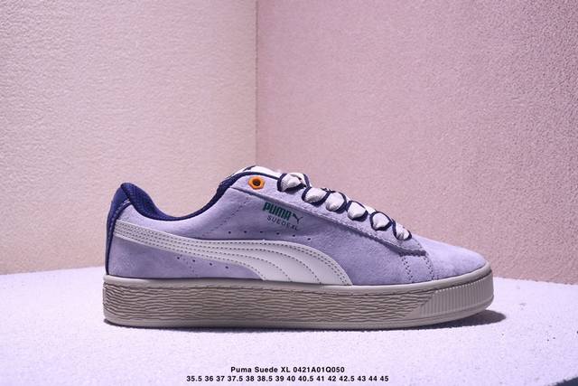 puma Suede Xl复古单品 彪马 防滑耐磨低帮德训板鞋 货号:395205 01 尺码:36 37 37.5 38 38.5 39 40 40.5 41