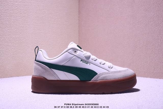 公司级puma彪马Slipstream Lo Laces 男女情侣经典撞色板鞋休闲潮流时尚板鞋 板鞋不仅添加满足当下穿着需求的细节巧思 同时秉承着 20 世纪