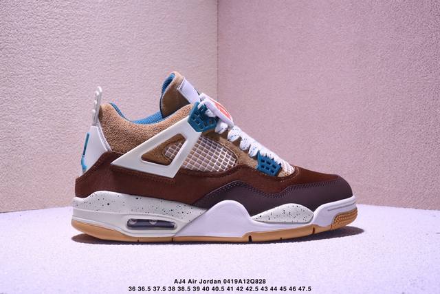 公司级Aj4 Air Jordan 4 Retro ” Infrared “ Aj4乔4 男子文化篮球鞋 大厂出品 主力合作工厂p 全新模具开发 纯正4代正确鞋