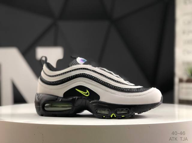 耐克 Nike Air Max 97 耐克97款全掌气垫缓震跑步鞋 子弹头复刻 织物材质运动鞋 货号：Im2174 Size:如图所示 Atk Tja