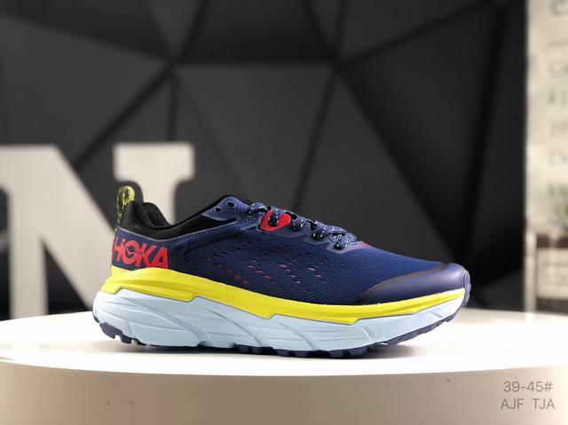 红卡 Hoka M Challenger Air 6代 机能轻量缓震网面**越野男女跑步鞋 货号 1116878 Osai 尺码：如图所示 Ajf Tja