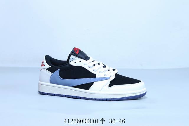 乔丹Air Jordan 1 Low Aj1 乔1低帮复古文化休闲运动篮球鞋倒勾 货号 Dm7866-202 41 Dduoi半 36-46