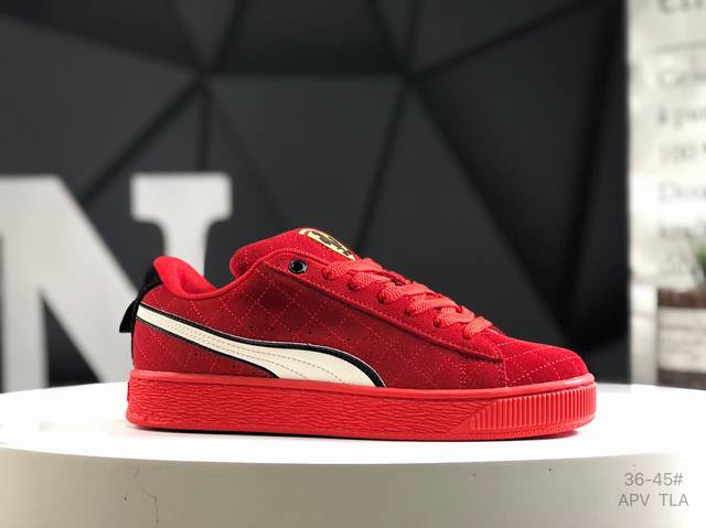 彪马 puma Suede Xl复古单品 彪马 防滑耐磨低帮德训板鞋 货号:308798 02 尺码:36 37 37.5 38 38.5 39 40 40.5