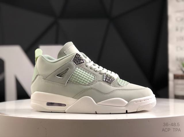 公司级带半码 耐克 Nike Air Jordan 4 Retro Og迈克尔 乔丹Aj4代乔4 中帮复古休闲运动文化篮球鞋 2025年新款 新年红鞋子。秉承轻