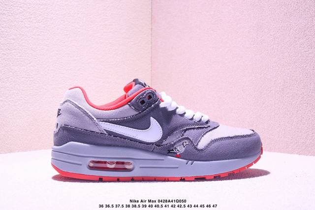 Nike Air Max 1 Smokey Mauve 舒适日常 低帮 生活休闲鞋 男女款 Xm04 50