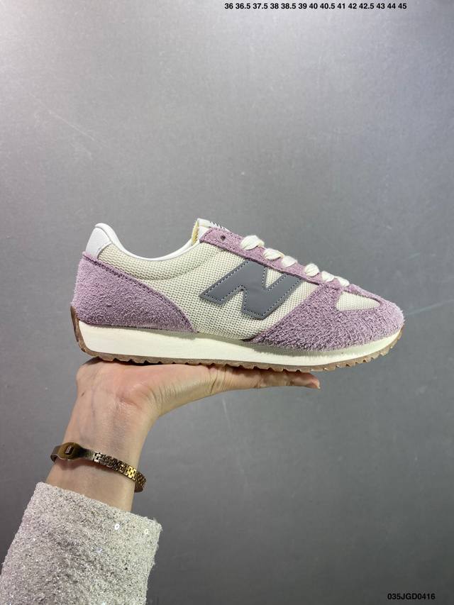 New Balance Nb 471系列 织物牛剖层革 复古时尚 防滑耐磨低帮 生活休闲鞋 货号:U471Al 尺码:36-45 Id:035Jgd0416