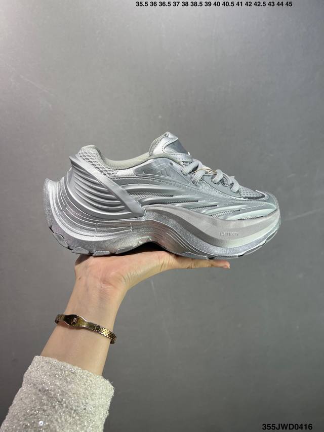 公司级Adidas Vento Xlg Mtw 复古休闲老爹鞋 官方同步上架 鞋面是透气网面和皮革拼接 脚感轻盈 不闷汗 每次穿着跑步都感觉脚底在自由呼吸 鞋底