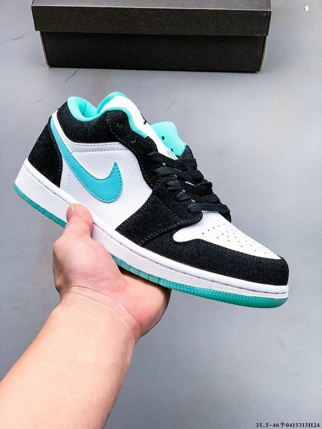 集图 头层真标！耐克Nike Air Jordan Low 1 乔1低帮经典休闲鞋 0415313H24