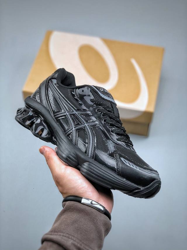 Asics Gel-Kinetic Fluent 亚瑟士运动休闲透气专业跑鞋 新一代缓震未来感跑鞋 货号：1203A737-012 尺码：40-45 半