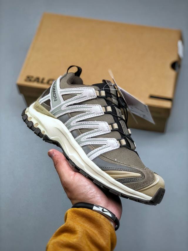 Salomon Xa pro 3D 萨洛蒙户外越野跑鞋 477920-28 #鞋面采用Sensifit贴合技术 全方位贴合包裹脚型 鞋跟部鞋底牵引设计 提供强大