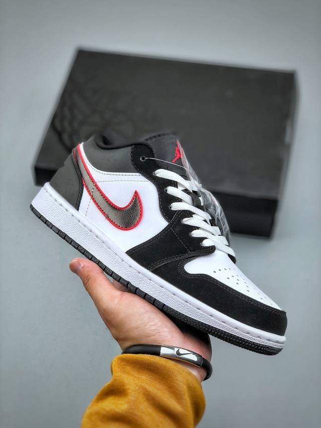 Air Jordan 1 Low panda Aj1 乔1黑白熊猫 低帮文化休闲板鞋 Hf3188-106 尺码：36-46 半