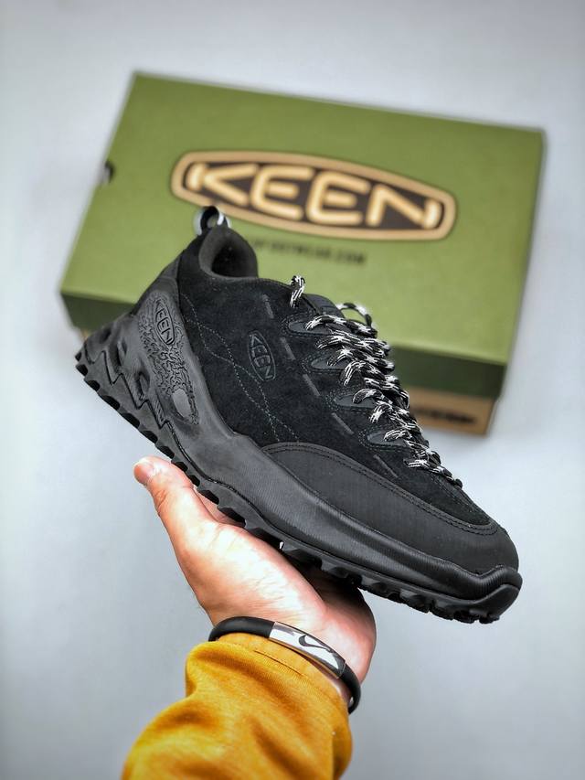 科恩Keen 美国人气户外品牌-科恩Keen Jasper Rocks 贾斯珀都市系列复古低帮系带户外风露营徒步登山运动训练鞋 原楦型开发纸版#采用固色长绒翻毛