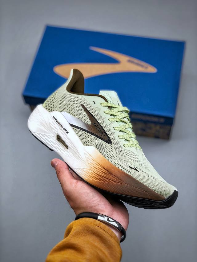 Brooks Hyperion Max 2 布鲁克斯 烈风2 减震竞速马拉松专业跑鞋 110434 1D 406 尺码：40-45