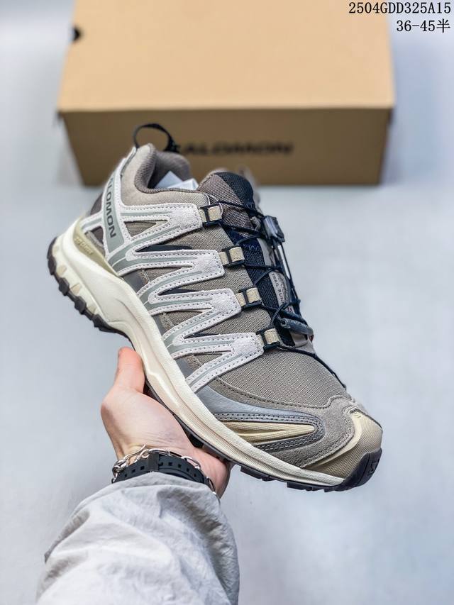 Salomon萨洛蒙 Xa pro 3D Adv 户外运动 网布减震防滑包裹性支撑 低帮 休闲跑步鞋 尺码：见图 编码：04Gdd325A15