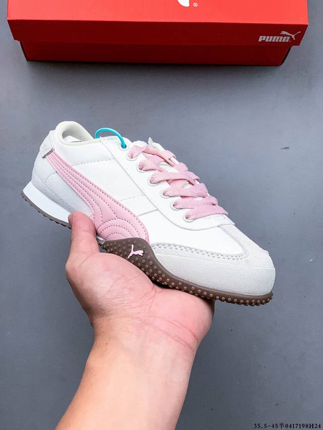 集图 puma Bella Ut 时尚百搭生活休闲鞋 Bella Ut的每一处细节，都能感受到设计者的匠心独运。整体鞋面选用了高品质的皮革材质，质感满分；延续F