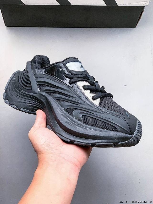 公司级！Adidas Vento Xlg Mtw 复古休闲老爹鞋 官方同步上架 鞋面是透气网面和皮革拼接 脚感轻盈 不闷汗 每次穿着跑步都感觉脚底在自由呼吸 鞋