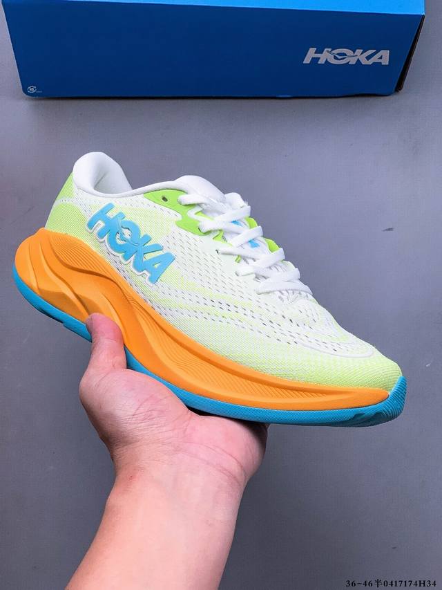 公司级！Hoka One One 林康4公路跑步鞋Rincon 4轻量透气防滑运动休闲鞋 0417174H34