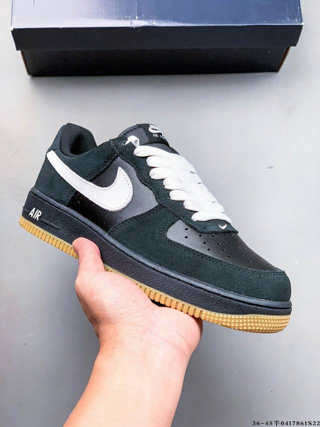 二层真标！耐克Nike Air Force 1 Low 空军一号低帮经典百搭休闲板鞋 0417861S22