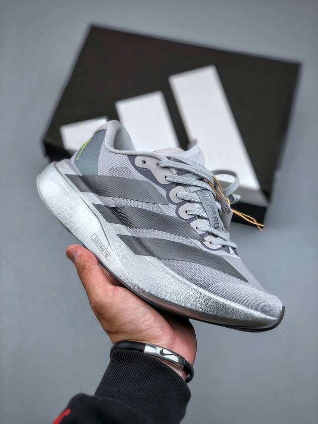 Adidas Adizero Evo Sl 阿迪超轻透气缓震跑鞋货号：Jr3419 尺码：36 36.5 37.5 38 38.5 39 40 40.5 41