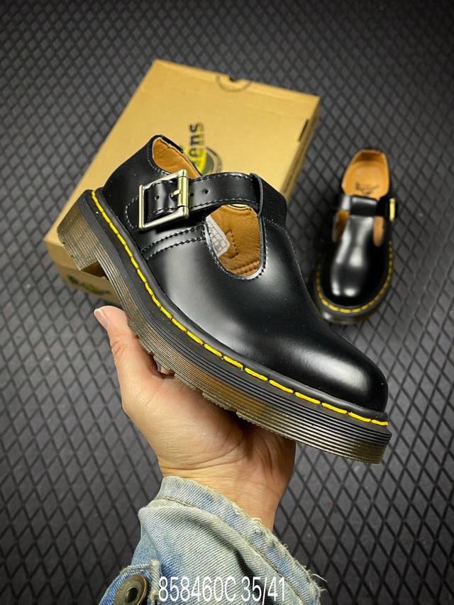 C Dr.Martens 马汀博士 布洛克 小皮鞋 马丁博士全机车走线 原材生产进口橡胶大底 耐穿耐磨 专柜包装 手贴袋 一应俱全 爱酷的可以入手啦 秋冬春三季