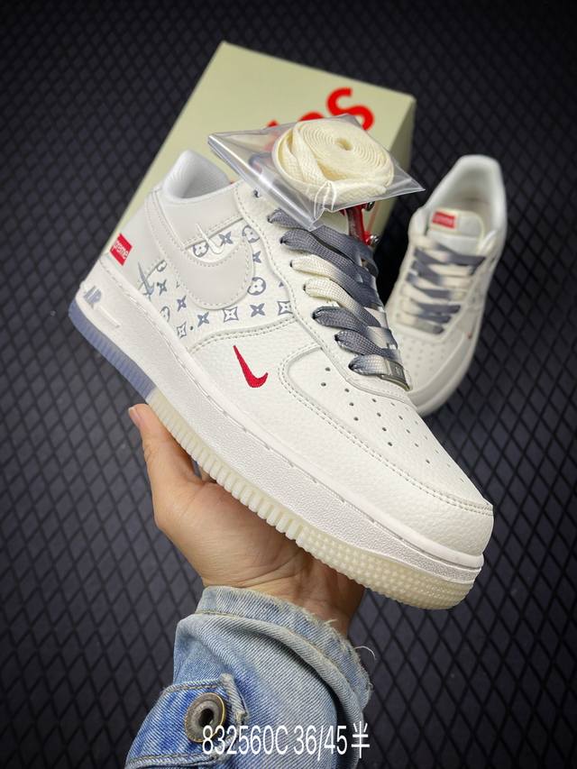 C 公司级Nike Air Force 1‘07 原楦头原纸板 打造纯正低帮空军版型 专注外贸渠道 全掌内置蜂窝气垫 原盒配件 原厂中底钢印、拉帮完美 货号:H