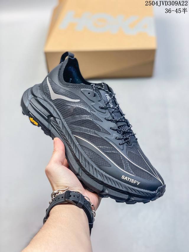 Hoka One One男女款春夏运动休闲鞋Mafate Speed 4 Lite户外透气 尺码：见图 编码：04Jvd309A22