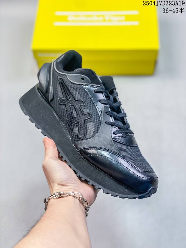Onitsuka Tiger鬼冢虎 Moage Co舒适系带六色男女休闲鞋 1183B555 尺码：见图 编码：04Jvd323A19