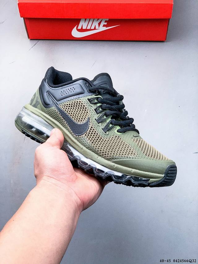 公司级！Nike Air Max 2013 “Sunset”“White Silver”缓震透气运动休闲跑步鞋！ Nike Air Max 2013 运动鞋携时