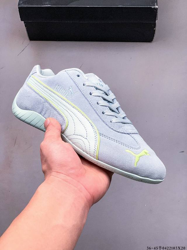 puma Speedcat The Open Yy彪马 防滑耐磨时尚运动休闲鞋 支持侧踏时的踏步工作 即使在健身房等使用环境中也能确保透气性 像吸盘一样的设计是
