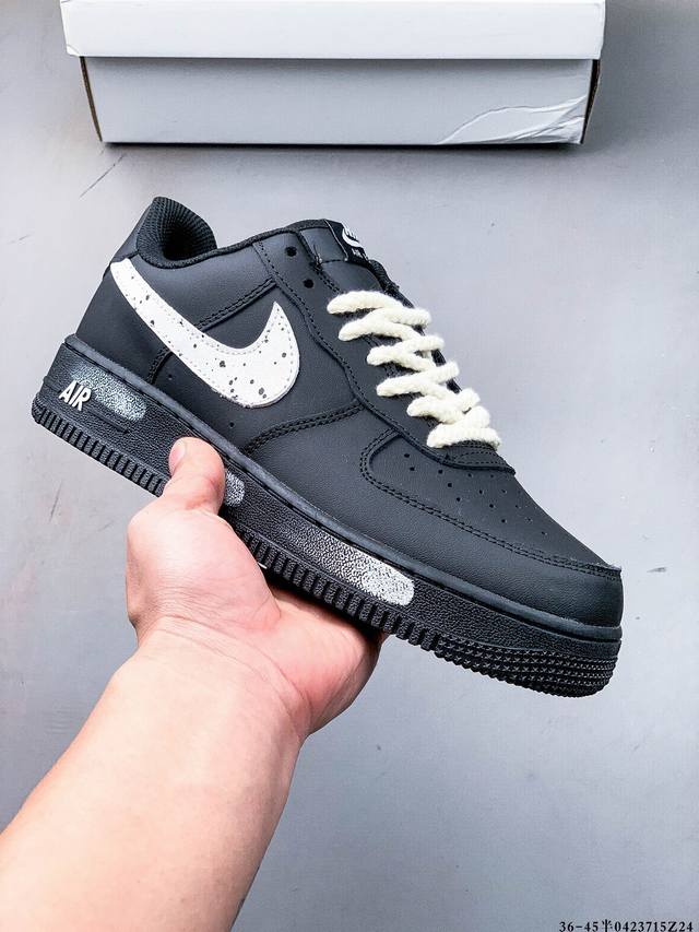 二层真标！耐克Nike Air Force 1 Low 空军一号低帮经典百搭休闲板鞋 0423715Z24