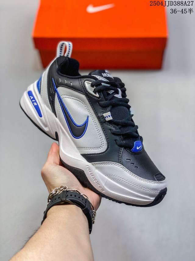 真标带半码 Nike耐克Air Monarch复古气垫鞋运动鞋休闲跑步老爹鞋415445-100 尺码：见图 编码：04Jjd388A27