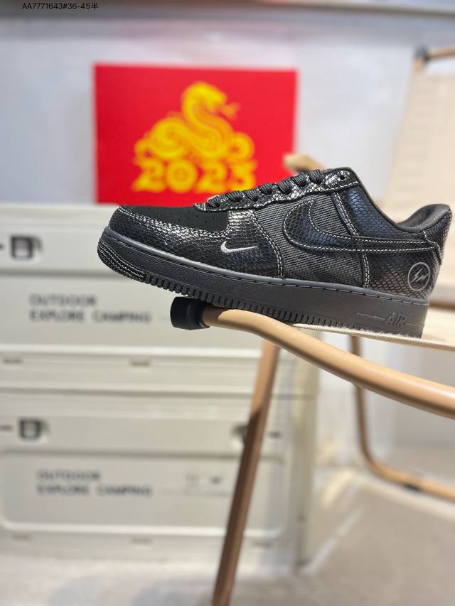 公司级头层 Nk Air Force 1'07 Low 空军一号低帮休闲板鞋 #定制皮料 原楦原纸板 纯正空军版型 高清洁度 内置全掌气垫Sc9207 Aa77