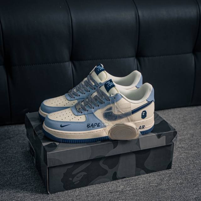 核心私 Air Force 1 原装级别 原楦头原纸板 打造纯正空军版型专注外贸渠道 全掌内置蜂窝气垫 原盒配件 原厂中底钢印、拉帮完美 货号：Xs1958 5