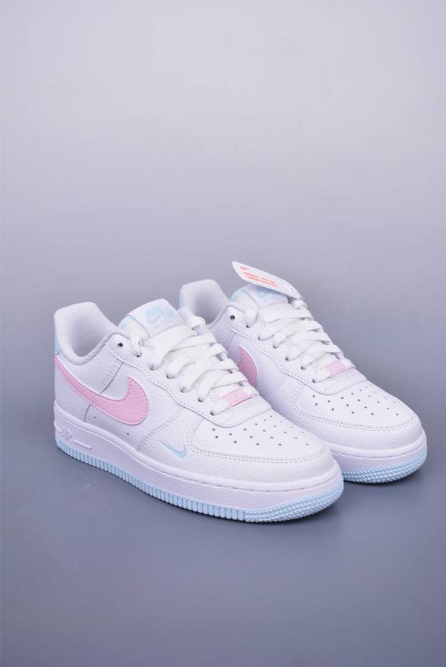 Nike Air Force 1 Low 白粉薄荷 原楦头原纸板 打造纯正空军版型 专注外贸渠道 全掌内置蜂窝气垫 原盒配件 原厂中底钢印、拉帮完美 官方货号：