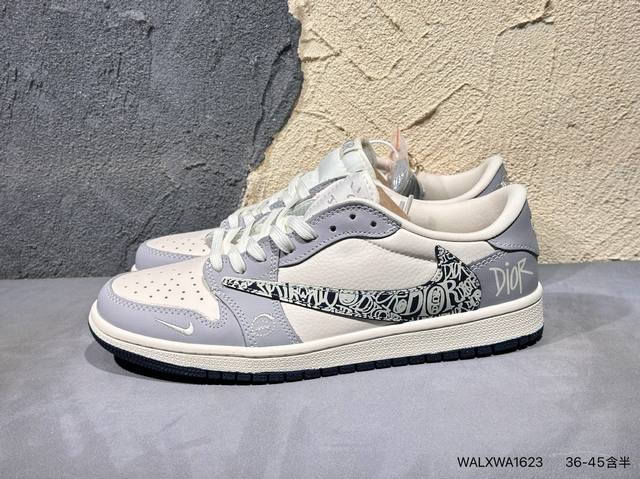 新品上市实拍 创意定制联名配色,经典美系街头品牌-至高无上Supreme X Nike By You Low Retro Sp扣篮系列低帮休闲运动滑板板鞋Dr