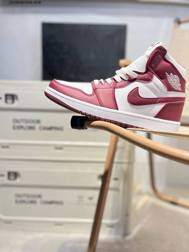 Air Jordan 1 Mid Aj1乔丹一代经典复古文化休闲运动篮球鞋Hv0789 Cs7081807#36-45半