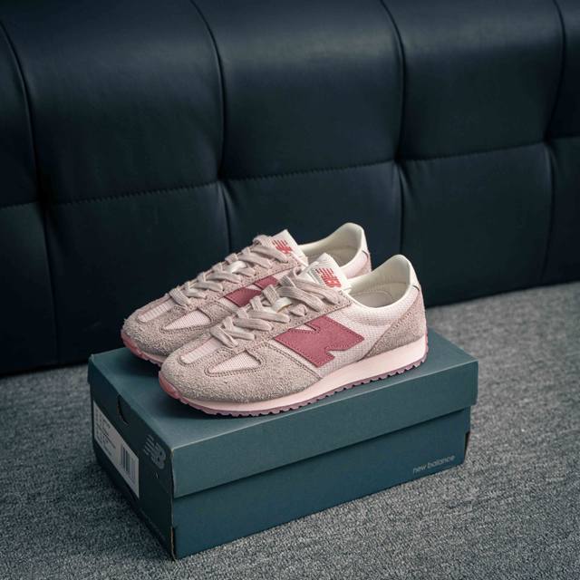 核心私 New Balance Nb 471系列 织物牛剖层革 复古时尚 防滑耐磨低帮 生活休闲鞋 货号：U471Fp 尺码：36 37 37.5 38 38.