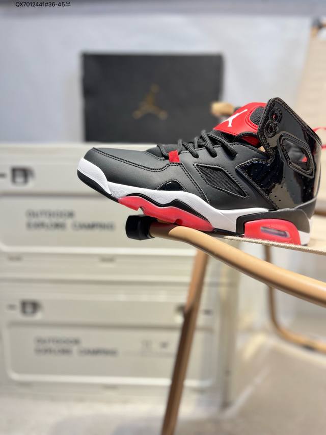 Air Jordan Fltclb'91 全新配色 Aj 乔丹篮球鞋 尝鲜版本 全鞋身原档案刺绣细节精准还原后跟内置原厂Md缓震中底内置搭载原装真气垫 货号：D