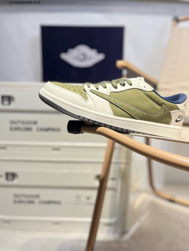 公司级头层皮迪奥 X 乔丹Air Jordan 1 Low Aj1低帮系列篮球鞋 官方同步配色 原装级产物 #拒绝公底 立体鞋型 细节完美 高清洁度Ld2025