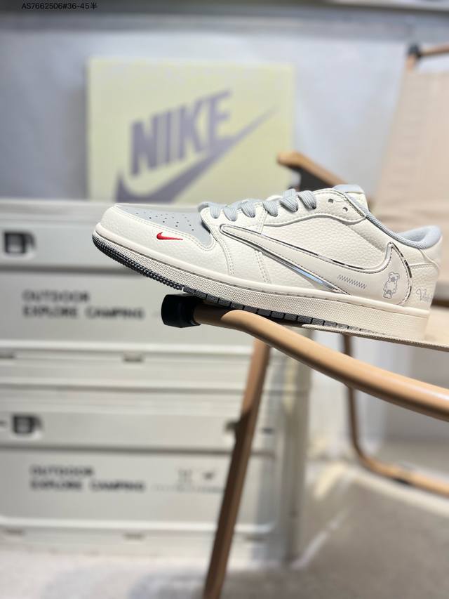 公司级头层皮乔丹Air Jordan 1 Low Aj1低帮系列篮球鞋 官方同步配色 原装级产物 #拒绝公底 立体鞋型 细节完美 高清洁度Xs7089 As76