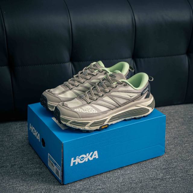 核心私 Hoka One One Mafate Speed 2 Low 玛法特2代系列低帮轻量户外越野休闲运动慢跑鞋 货号：1126851 尺码：36 36.5