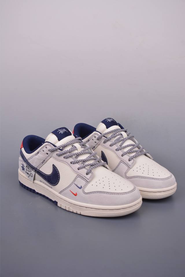 Nike Sb Dunk Low 斯图西联名 纯原大厂出品 极力推荐 原装头层材料 独家版型蒸餾加工 帶來的是更好的视觉和脚感体验 大厂纯原品质出货 清洁度 电