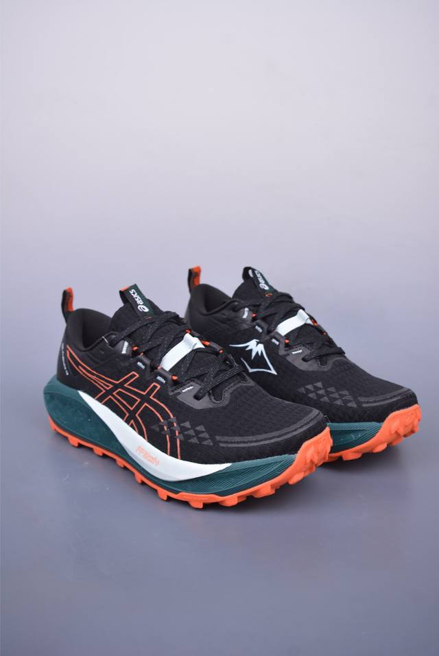 Asics Gel-Trabuco 13 复古亚瑟士 透气休闲鞋缓震男子耐磨跑步鞋 鞋面采用无缝线鞋面 贴合脚型 穿着舒适 中底360°环绕式Gl 提供良好的缓