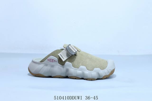 keen Uneek Flat-M 平底半托编织弹力穿搭涉水休闲户外凉鞋 货号 1030763 510410Dduwi 36-45